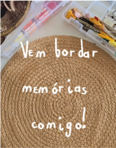 Post do dia 1: bordado