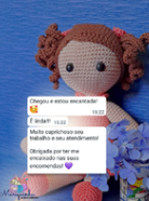 Post do dia 5: bonecas de crochê